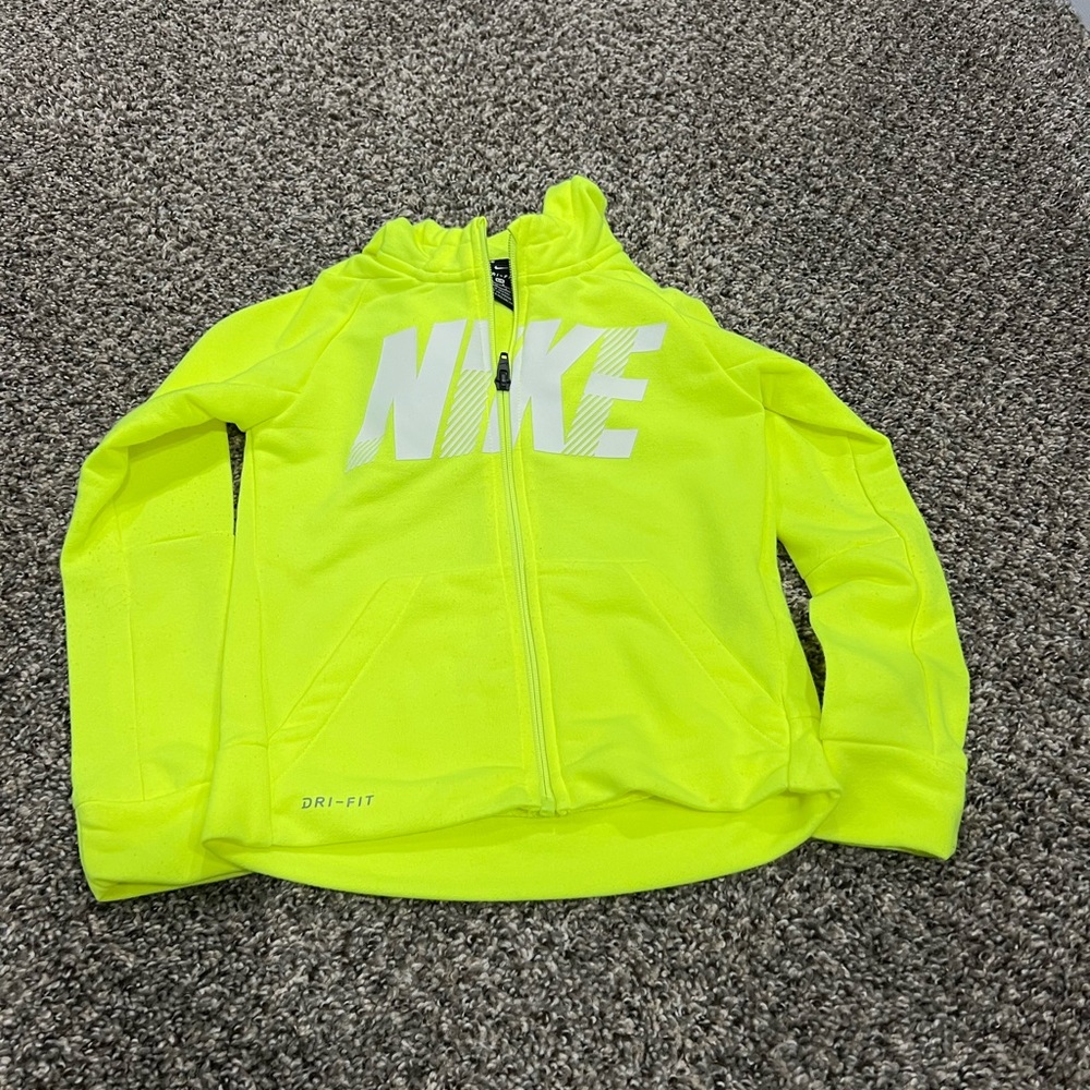 Boys Nike zip up hoodie